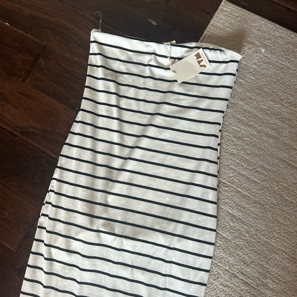 SYM strapless dress